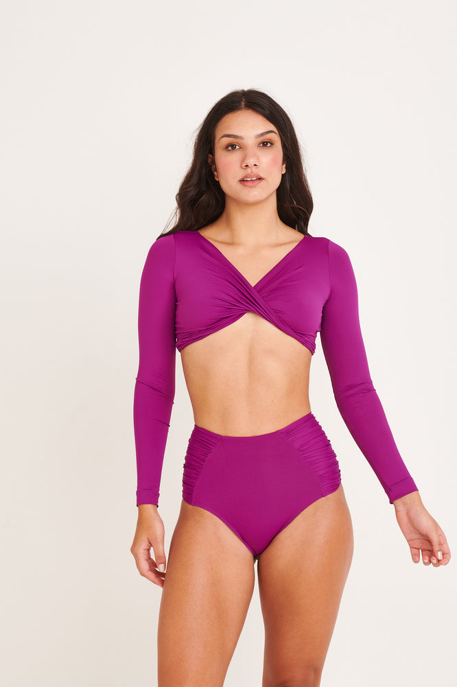 Hotpants Drappy Purple