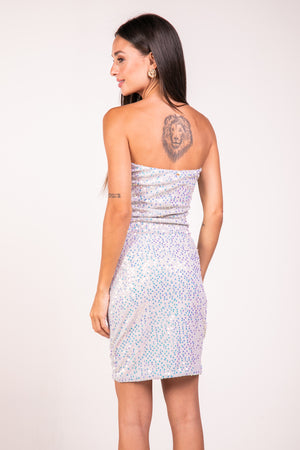 Gabi Strapless Reversible Dress Mermaid